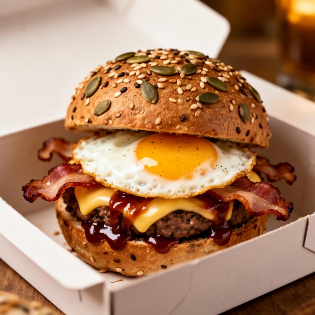 Bacon & Egg Burger